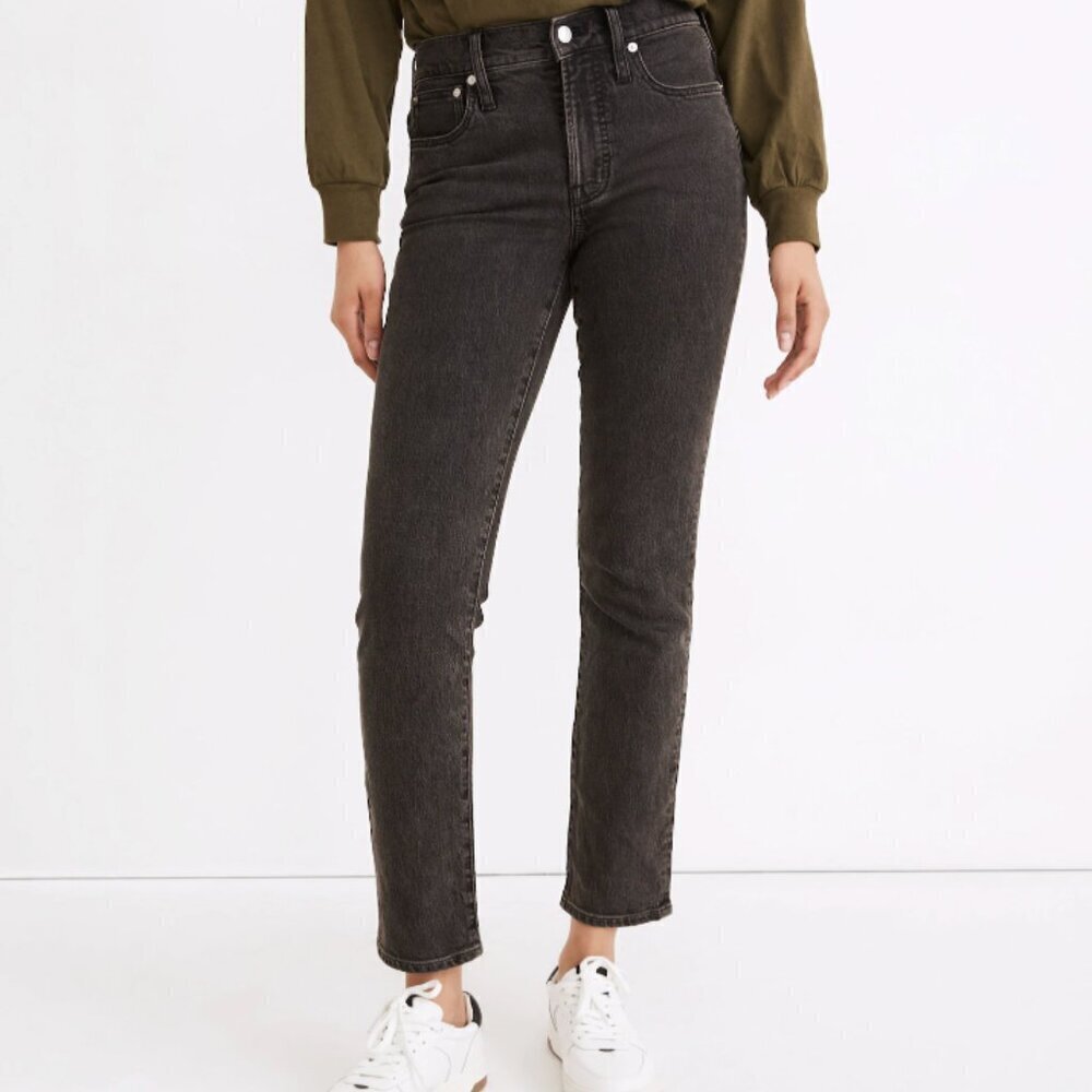 Madewell The Petite‎ Mid-Rise Perfect Vintage Jean 24 in Lunar Wash